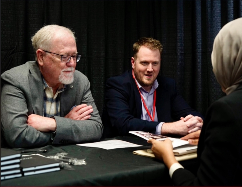 Premier architects attend the Texas Tech Huckabee College of Architecture 2026 career fair