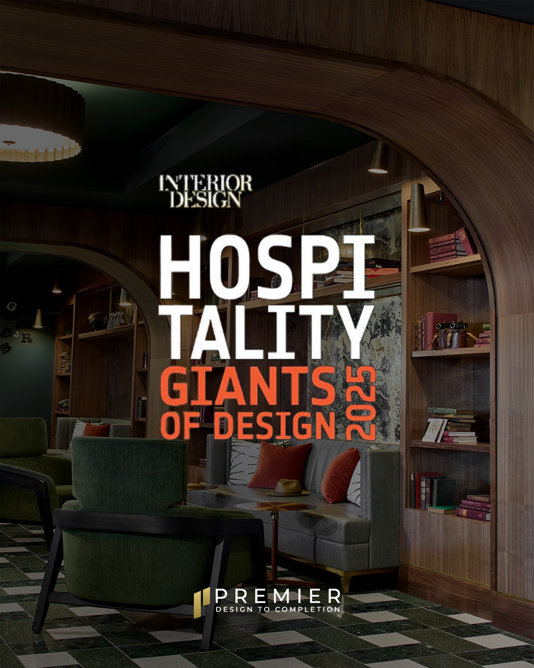 Premier ranked as one of Interior Design Magazine's 2025 Giants of Design