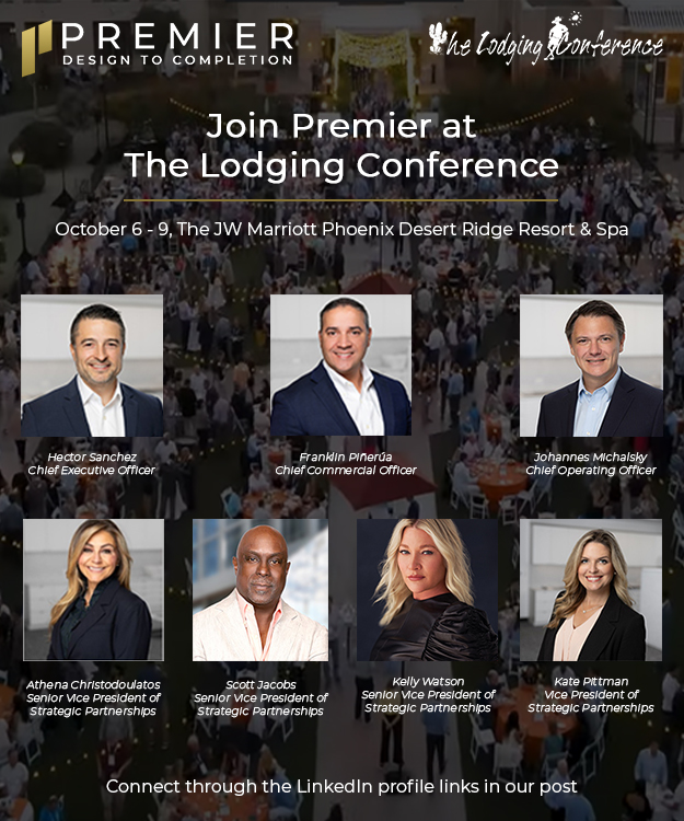 Join Premier at the 2025 Lodging Conference