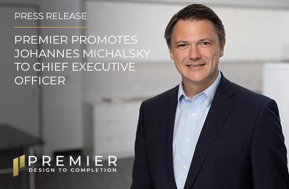 Premier promotes Johannes Michalsky to Chief Executive Officer