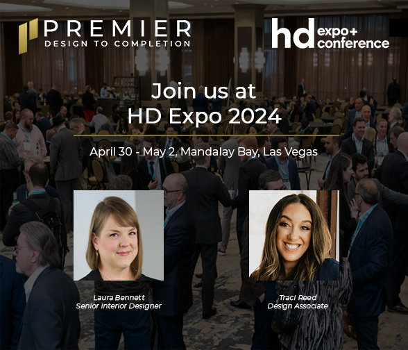 Premier's Interior Design team attends HD Expo 2024