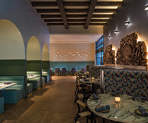 Premier designed and led the project management of the Sabroso and Sorbo restaurant in The Notary boutique hotel